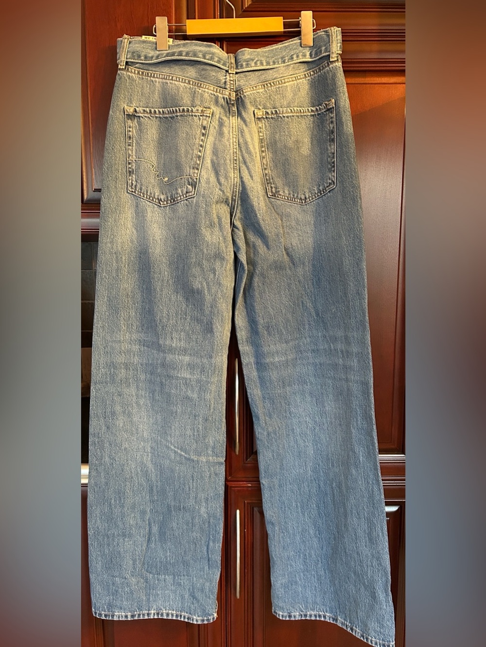 FREE PEOPLE x We The Free East Bay Cuffed Jeans/Spunky size 31 - Picture 15 of 16